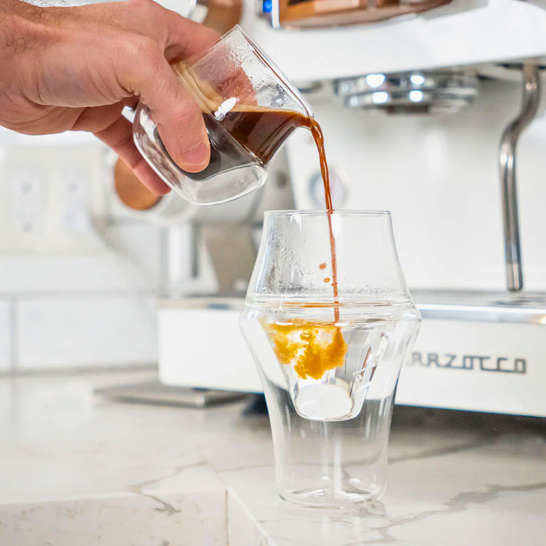 Kruve PROPEL Server - Daddy Got Coffee Edition, Espresso Shot Splitter & Destratification Glass 75ml