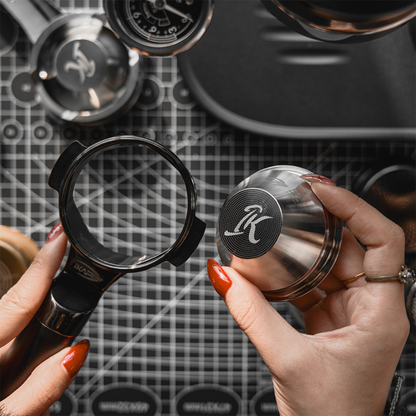IKAPE Variable Diameter Espresso Portafilter Basket, 58mm/54mm to 32mm, Step-Down Precision Basket