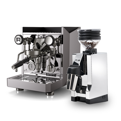 Rocket Giotto R Fast + Eureka Mignon Zero 65 All Purpose