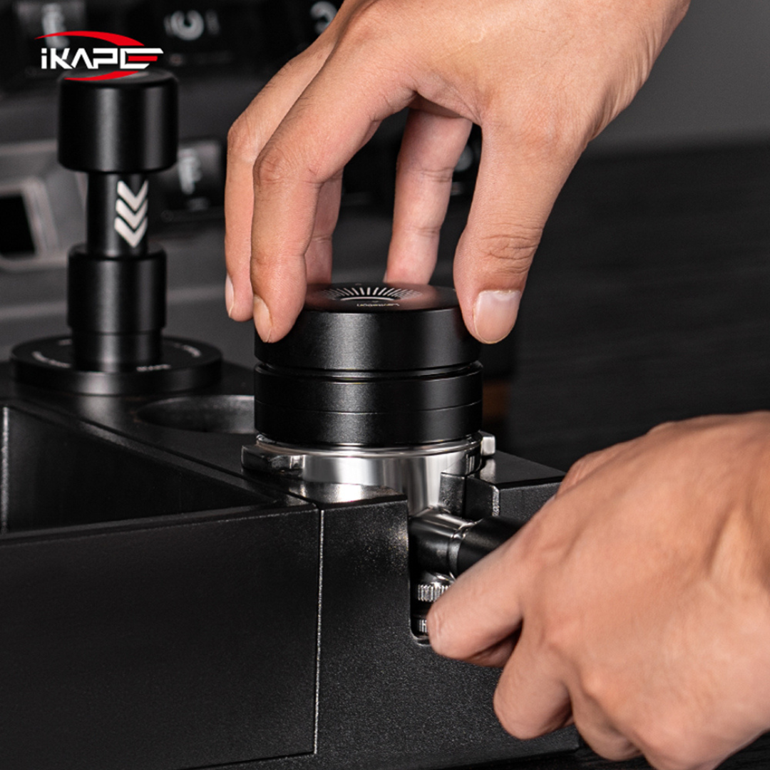 IKAPE Double Bearing Coffee Distributor - Magnetic Levitation Leveler (51mm / 53.3mm / 58.35mm)