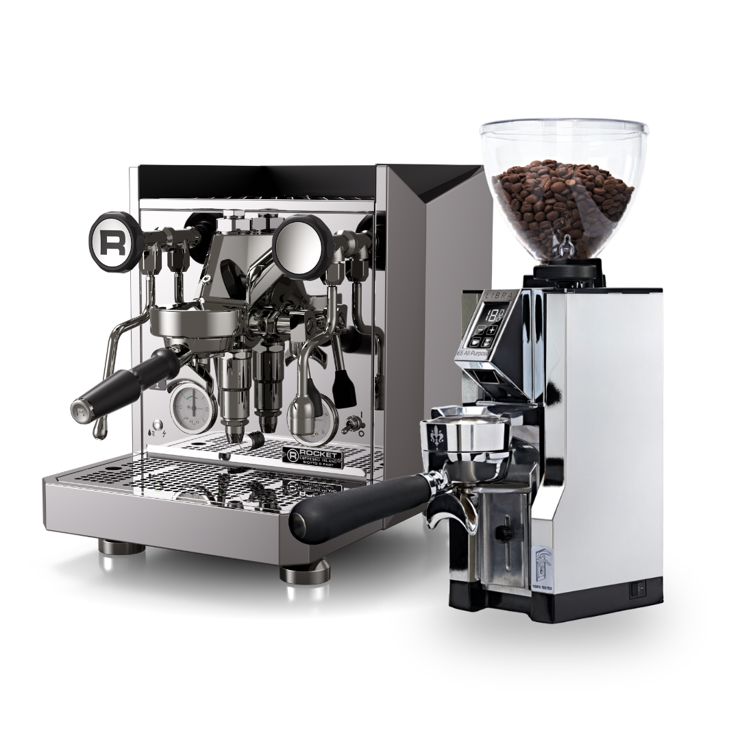Rocket Giotto R Fast + Eureka Mignon Libra 65 All Purpose