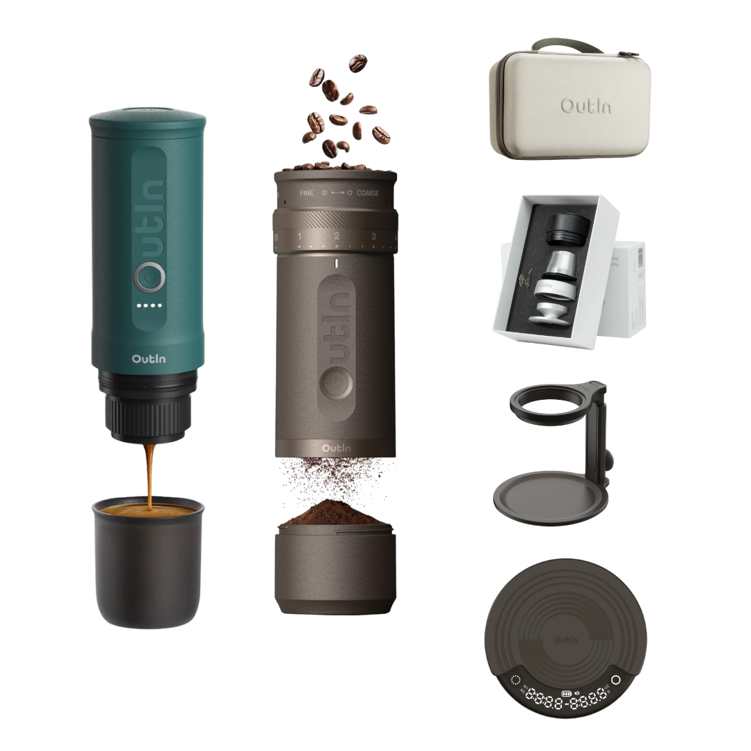 OutIn Nano Ultimate Pro Bundle – The Complete Portable Espresso Upgrade