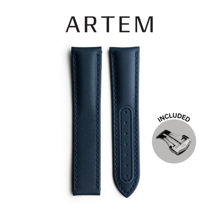 Artem Loop-Less Sailcloth Watch Strap