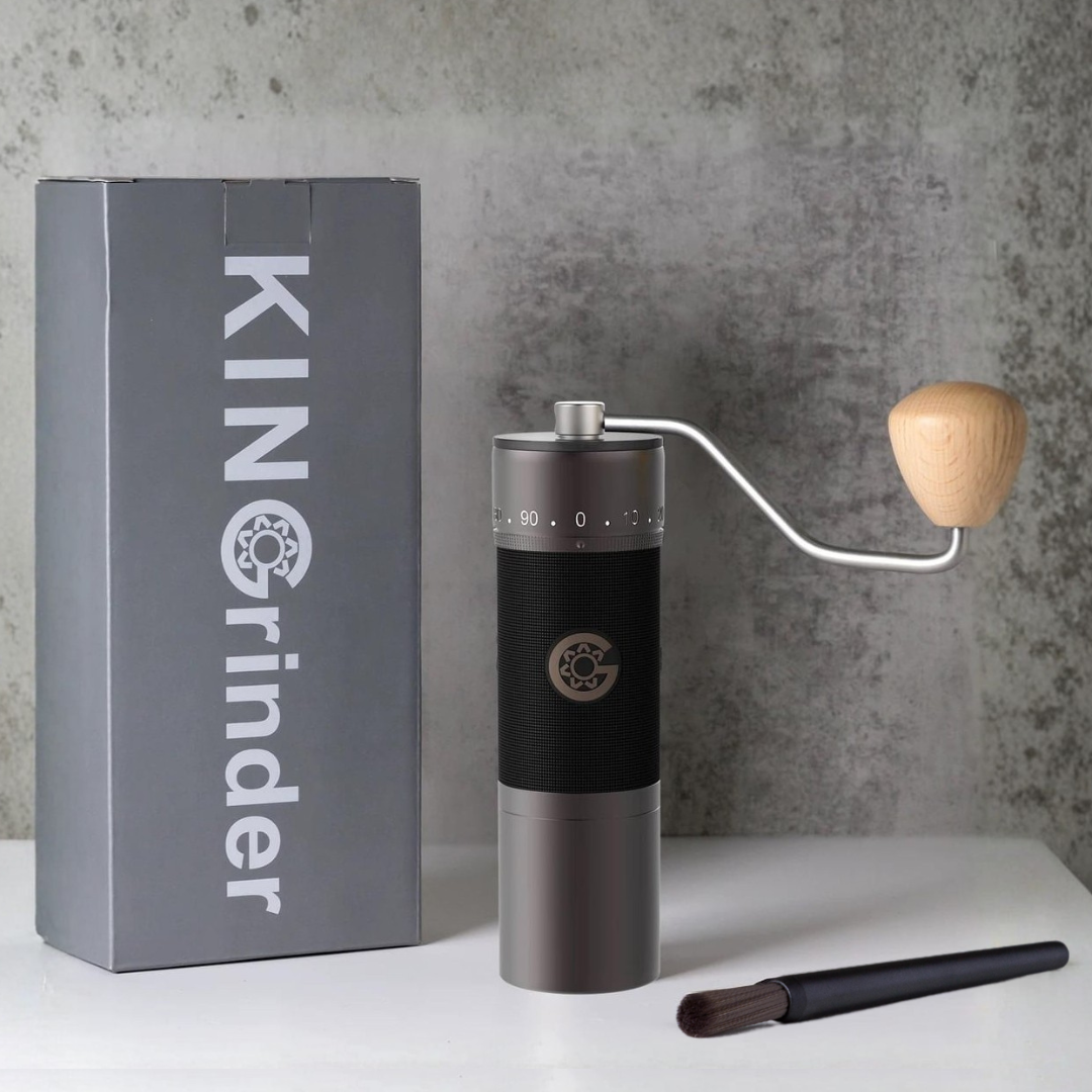 KINGrinder Manual Coffee Grinder K7, K6 & P2 - Premium Hand Grinder for Espresso & Filter Coffee
