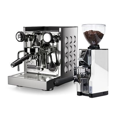 Rocket Appartamento TCA + Eureka Mignon Libra 65 All Purpose