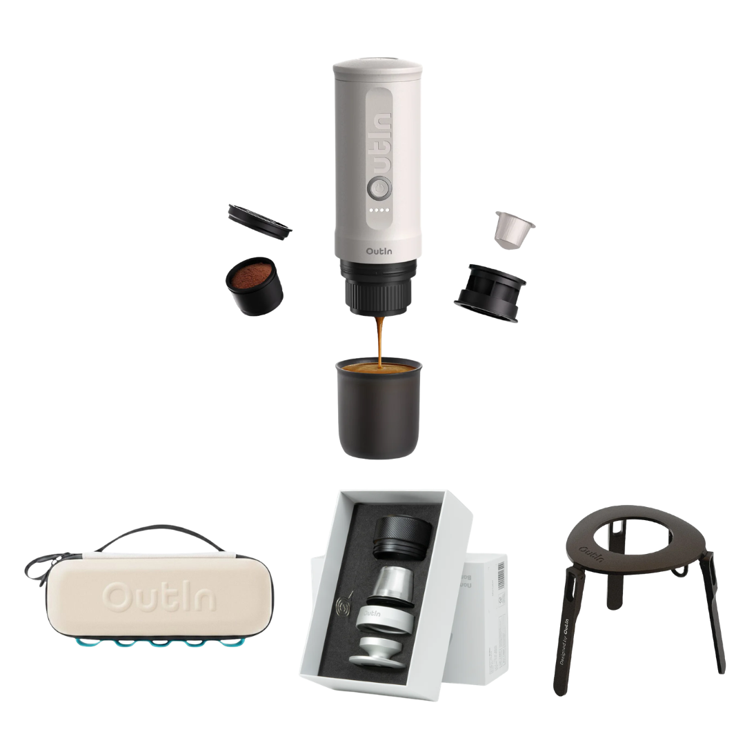 Ultimate OutIn Nano Bundle – Complete Portable Espresso Kit
