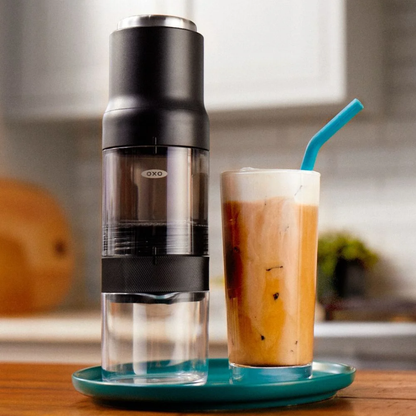 OXO Rapid Coffee Brewer - Portable Espresso-Style Coffee Maker (Hot & Cold Brew)