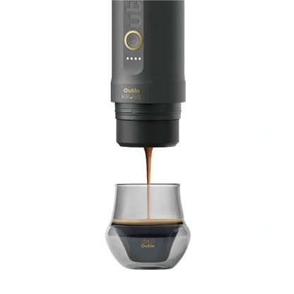OutIn x KRUVE Barista Gift Set – Portable Espresso Machine Kit with Nano & Espresso Glasses