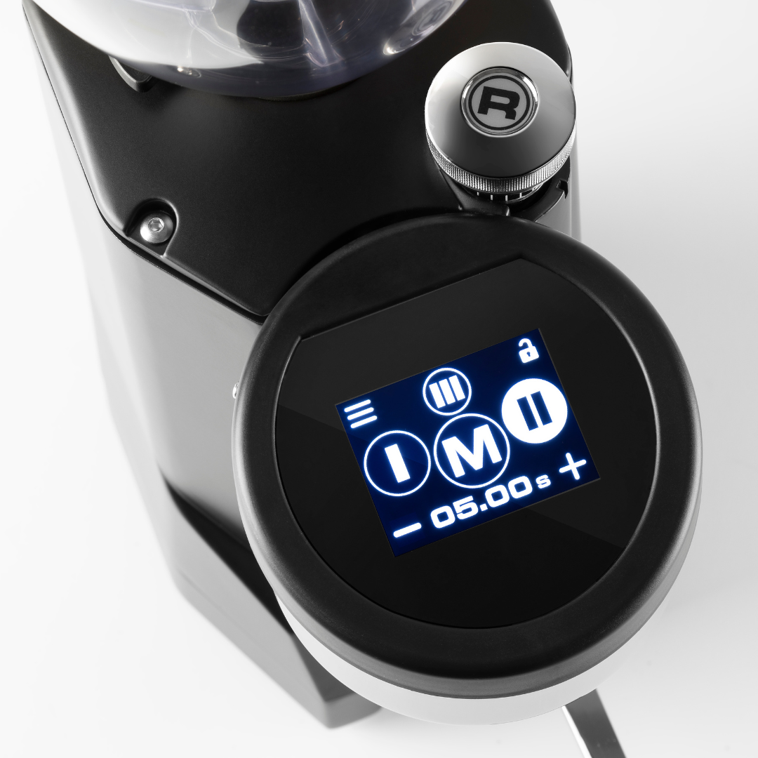 Rocket Fausto Coffee Grinder, Commercial Grade, 65mm Flat Burr with Display Touch