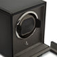 Premium Cub Watch Winder with Protective Cover by WOLF 1834 - Elegant and Efficient Automatic Watch Winding Solution