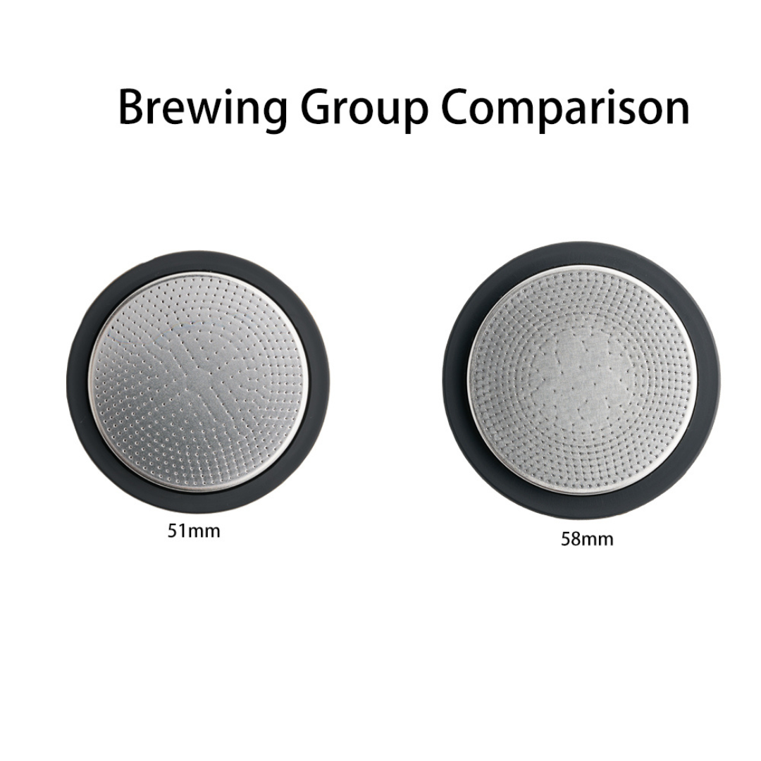 IKAPE Portable Coffee Maker with Heating - 51mm / 58mm Espresso Machine with Battery & App Control