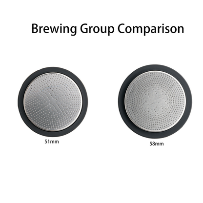IKAPE Portable Coffee Maker with Heating - 51mm / 58mm Espresso Machine with Battery & App Control