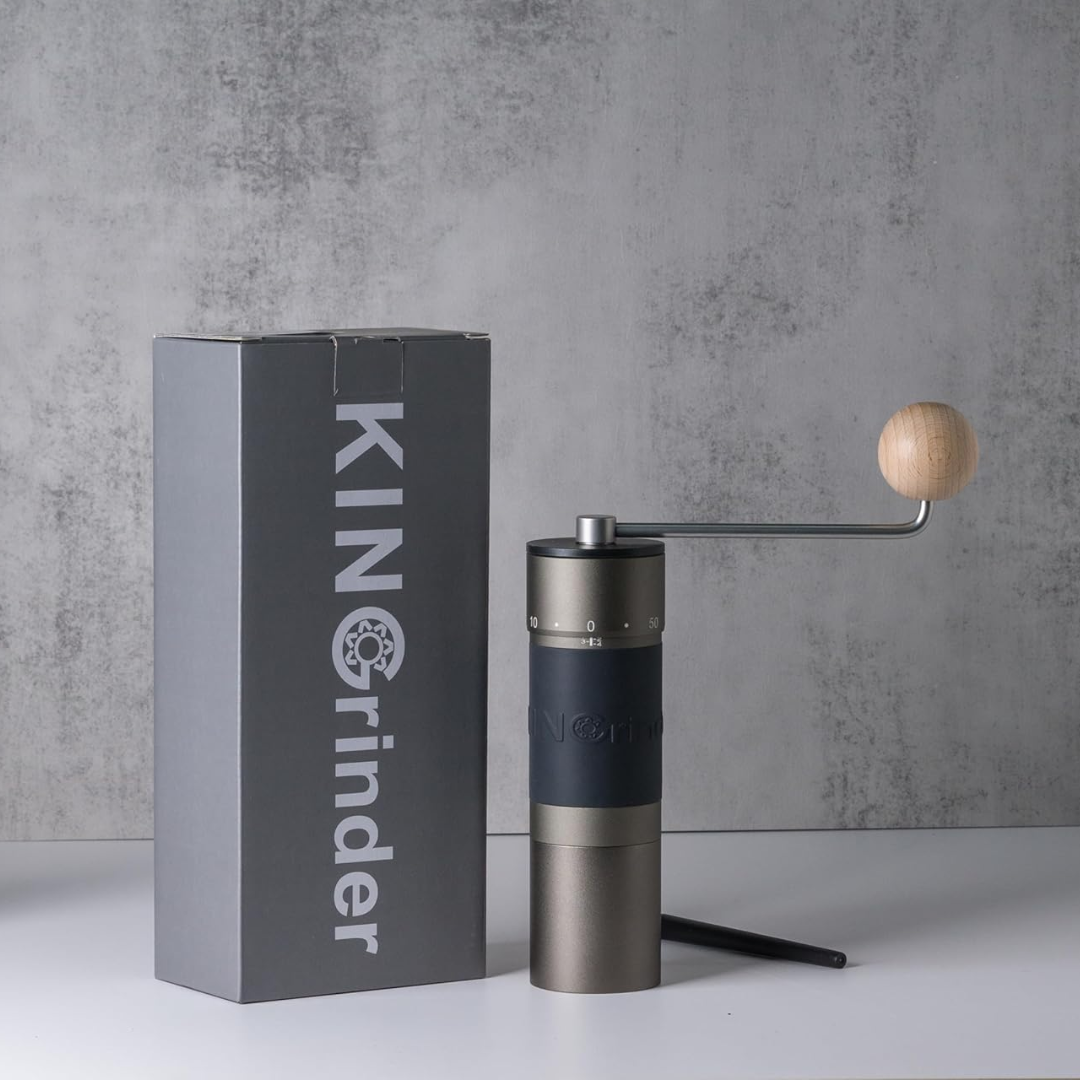 KINGrinder Manual Coffee Grinder K7, K6 & P2 - Premium Hand Grinder for Espresso & Filter Coffee