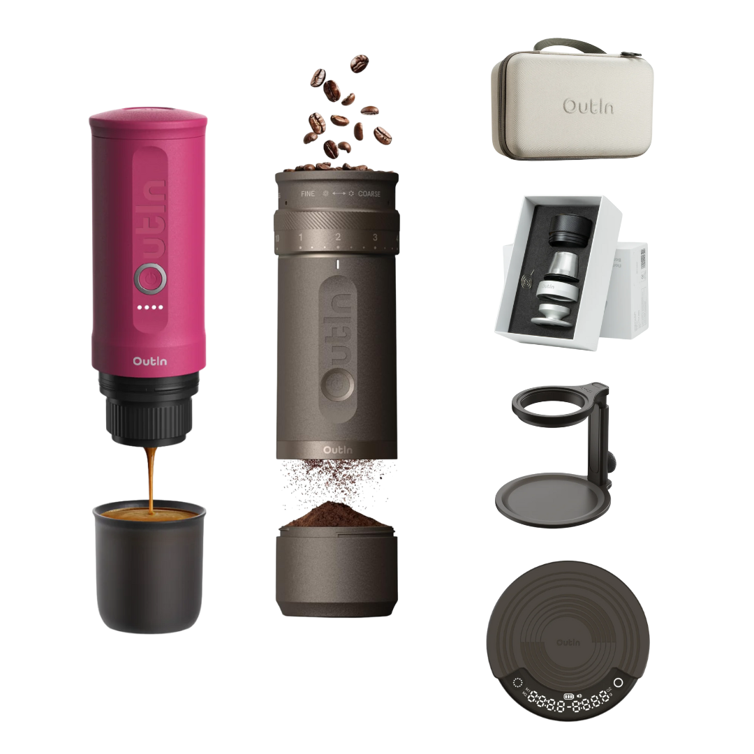 OutIn Nano Ultimate Pro Bundle – The Complete Portable Espresso Upgrade
