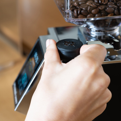 Eureka Mignon Specialita Smart Grinder - Burr Distance Sensor, Silent, Touchscreen, 55mm