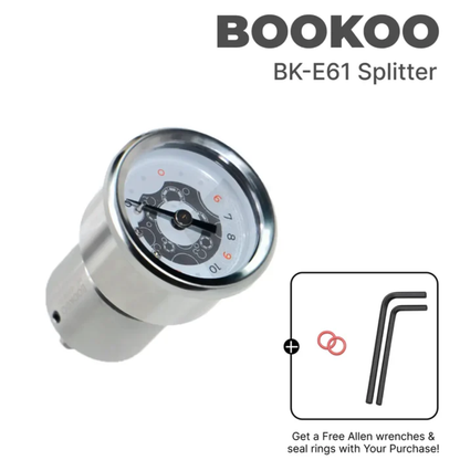 Bookoo Espresso Monitor & E61 Pressure Solutions for Espresso Machines