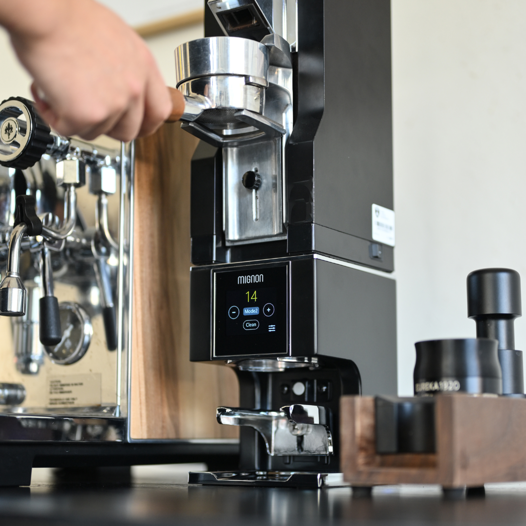 Eureka Mignon Automatic Tamper - 58mm Electric Espresso Tamper with Touch Display