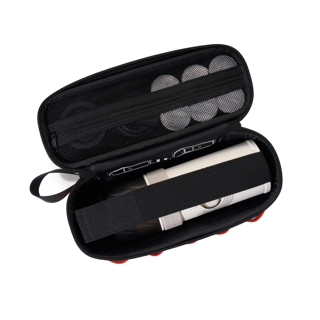 Outin Mino Portable Espresso Machine + EVA Protective Case Bundle | 22-Bar Travel Coffee Maker