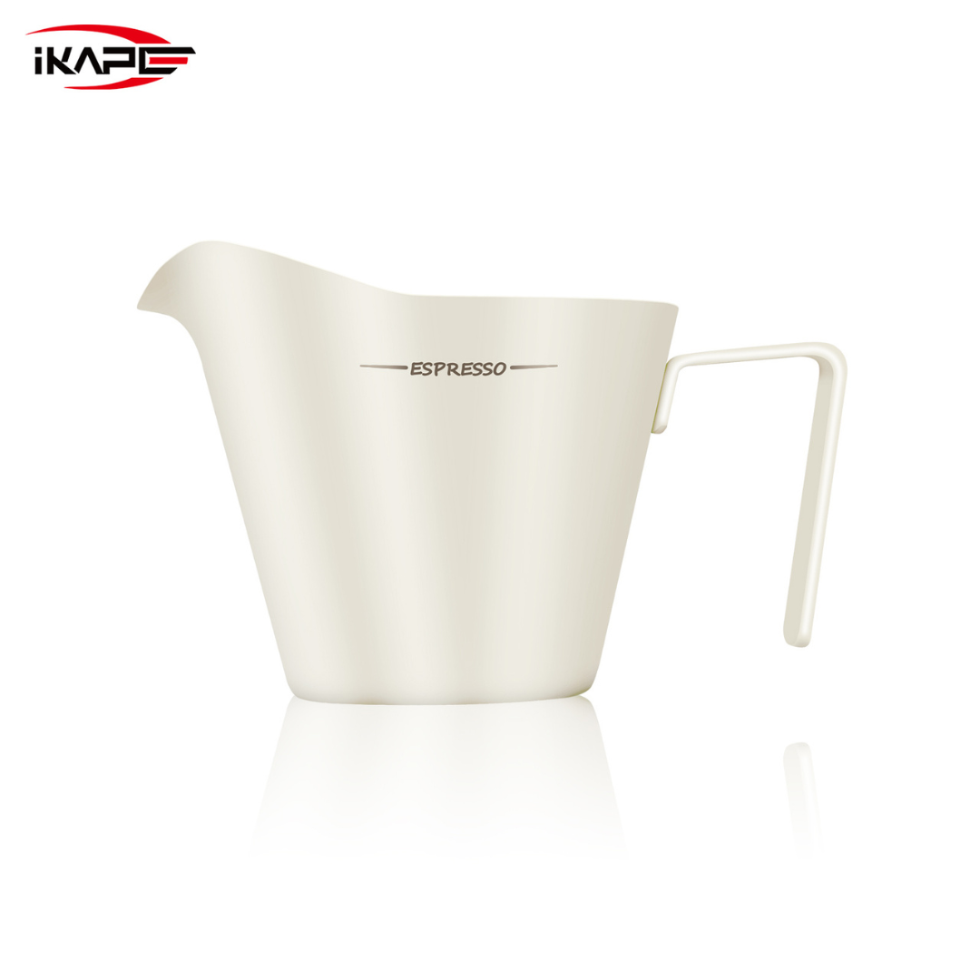 IKAPE Espresso Measuring Cup, 304 Stainless Steel Espresso Shot Cup, 90ml Coffee Measuring Cup