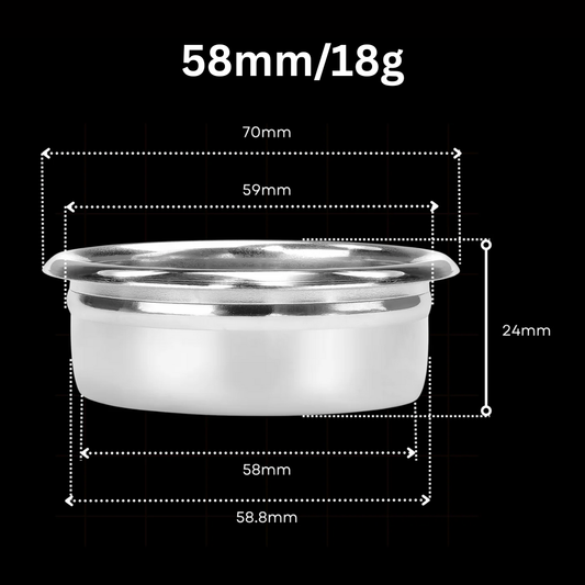 Normcore Espresso High Extraction Filter Basket (58mm/54mm/51mm)
