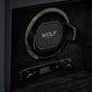 Exquisite British Racing Single Watch Winder by WOLF 1834 - Elegant Automatic Timepiece Maintenance with Storage