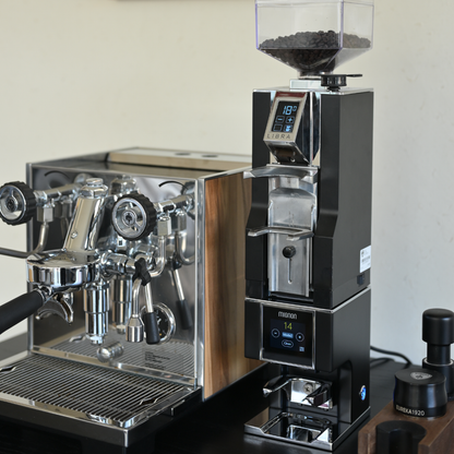 Eureka Mignon Automatic Tamper - 58mm Electric Espresso Tamper with Touch Display