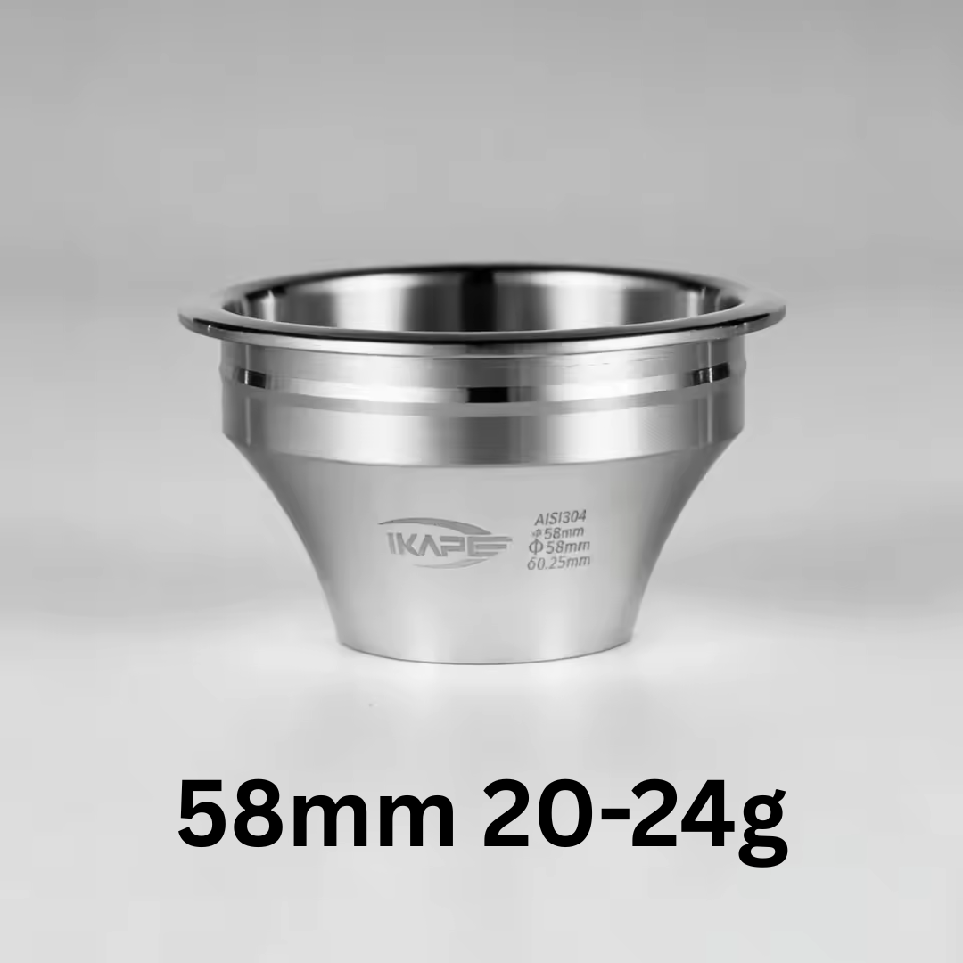 IKAPE Variable Diameter Espresso Portafilter Basket, 58mm/54mm to 32mm, Step-Down Precision Basket