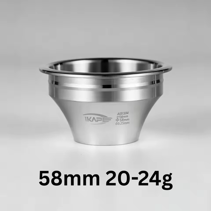 IKAPE Variable Diameter Espresso Portafilter Basket, 58mm/54mm to 32mm, Step-Down Precision Basket