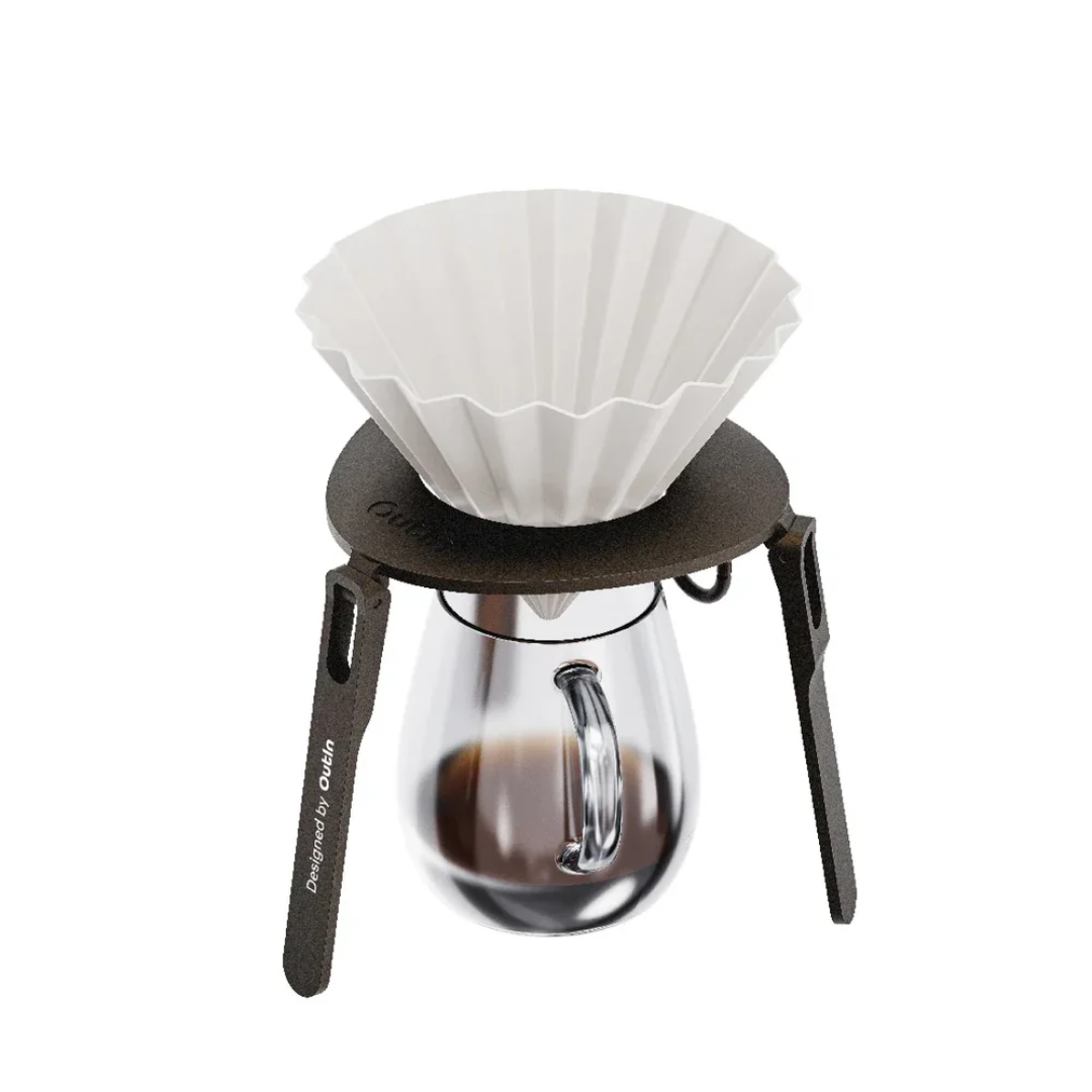 Outin Foldable Coffee Stand for Portable Coffee Maker and Grinder