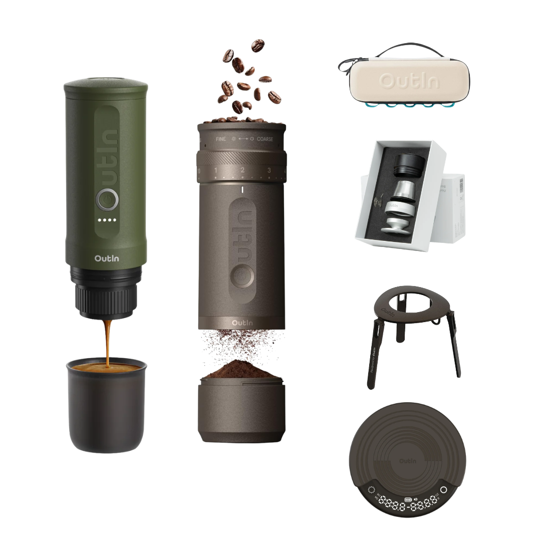 OutIn Nano Ultimate Pro Bundle – The Complete Portable Espresso Upgrade
