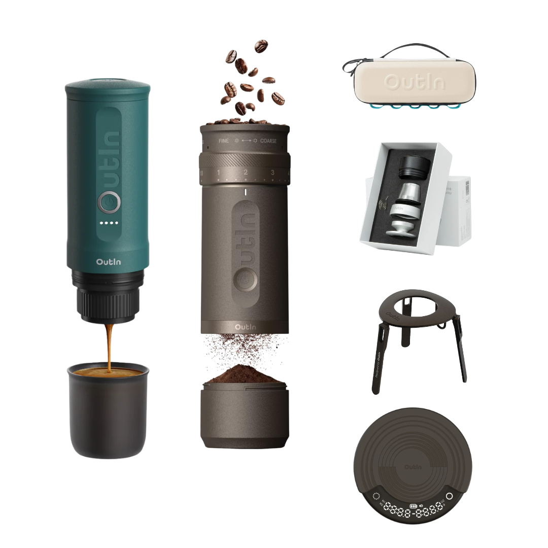 OutIn Nano Ultimate Pro Bundle – The Complete Portable Espresso Upgrade