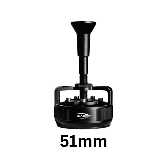 IKAPE One-Press Spring-Back Espresso WDT Tool V4, 0.25mm Adjustable 14-Needle Coffee Distributor