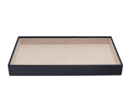 Premium 1.5 Inch Standard Vault Tray by WOLF 1834 - Elegant Jewelry and Watch Storage Solution