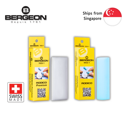 Bergeon Rodico 6033 , Rodico Premium 7033, Original High Quality Swiss Made, Dry Cleaner for Cleaning Wheel Pivots Hands Watch Repair Tool