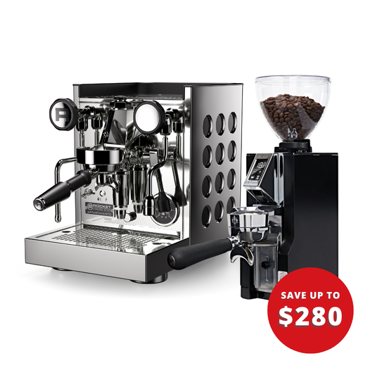 Rocket Appartamento TCA + Eureka Mignon Libra 65 All Purpose