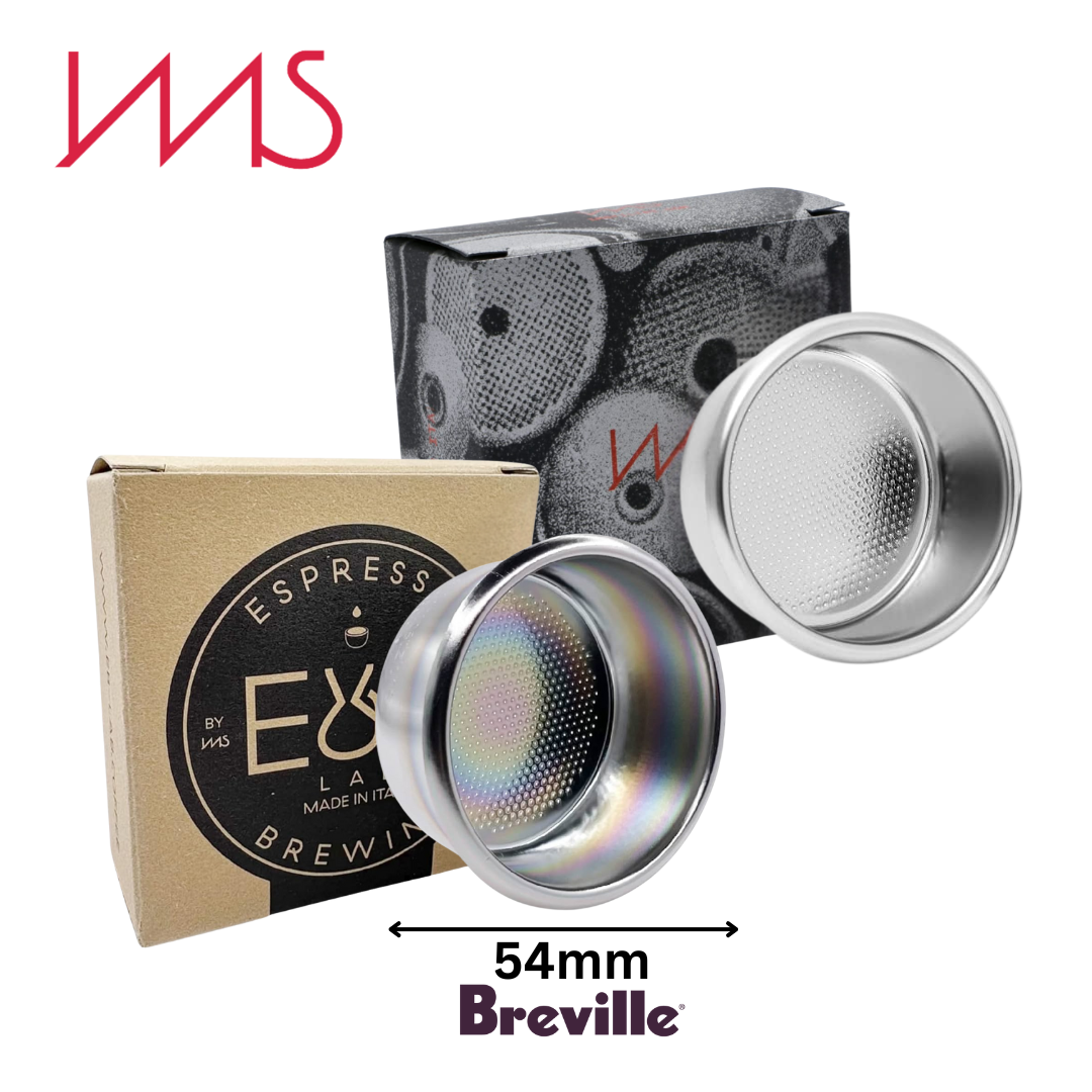 IMS 54mm Competition Filter Basket for Breville Portafilters with Standard / Nanotech Coating for espresso machine