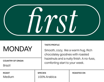 Monday - Brazil Coffee Beans