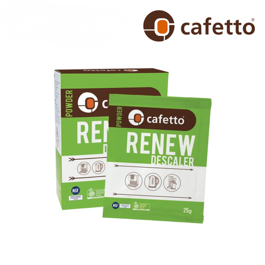 Cafetto Renew Descaler, designed for espresso machines, boilers and coffee brewers