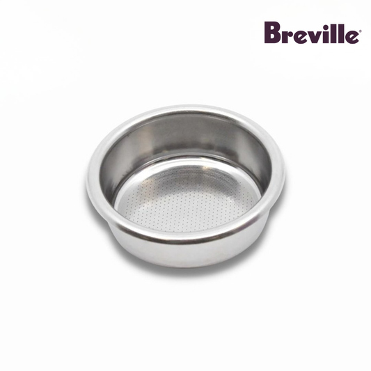Breville Original Single Wall 2 Cup Shots (54mm) Basket Compatible with Barista Pro, Express, Bambino, Touch