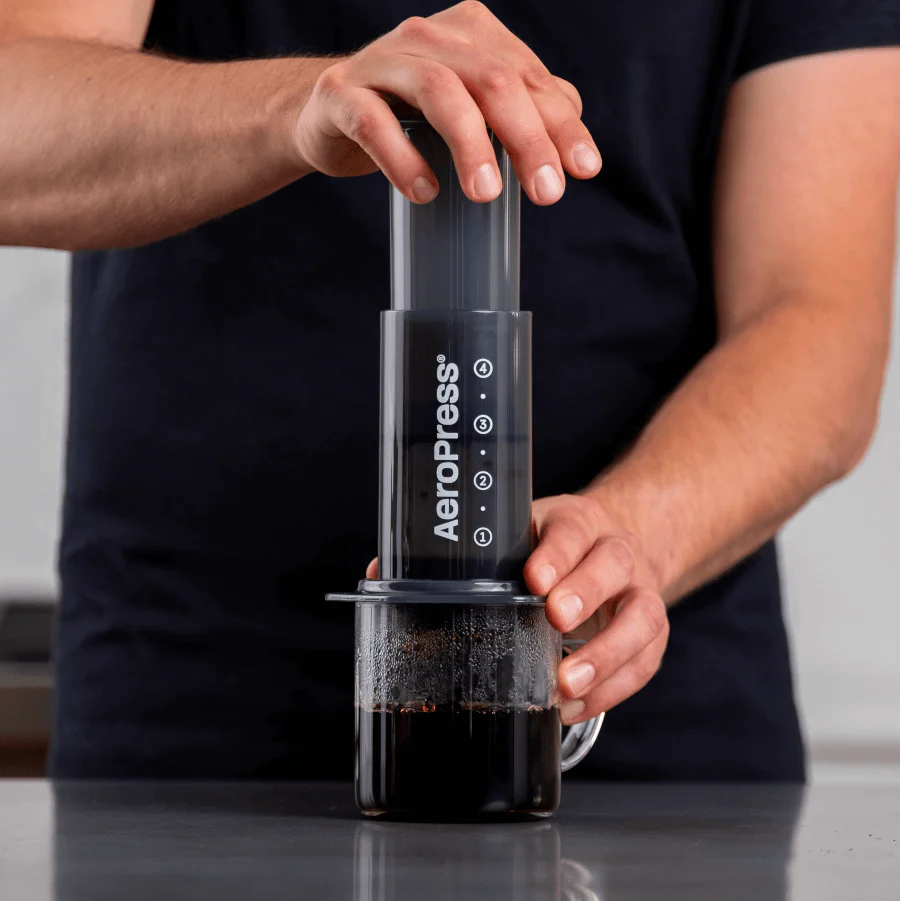 Aeropress Coffee Maker, Aeropress Original, Go, Clear, XL