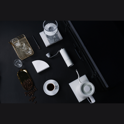 Timemore C3 Coffee Suitcase with Scale and Electric Kettle, C3 Grinder, 4 glasses, Gift box set