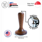 Saint Anthony Industries Model B Espresso Tamper for Breville, 53.3mm, Barista Pro, Barista Express, Barista Touch