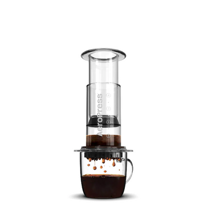 Aeropress Coffee Maker, Aeropress Original, Go, Clear, XL