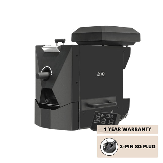 Coffee Bean Roaster Electric - 500g, Infared Heating Element, Automatic Profiles