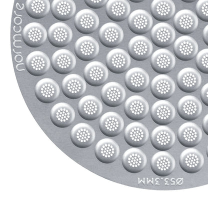 Normcore Ultra Slim 0.8 mm Puck Screen, 316 Stainless Steel / Titanium
