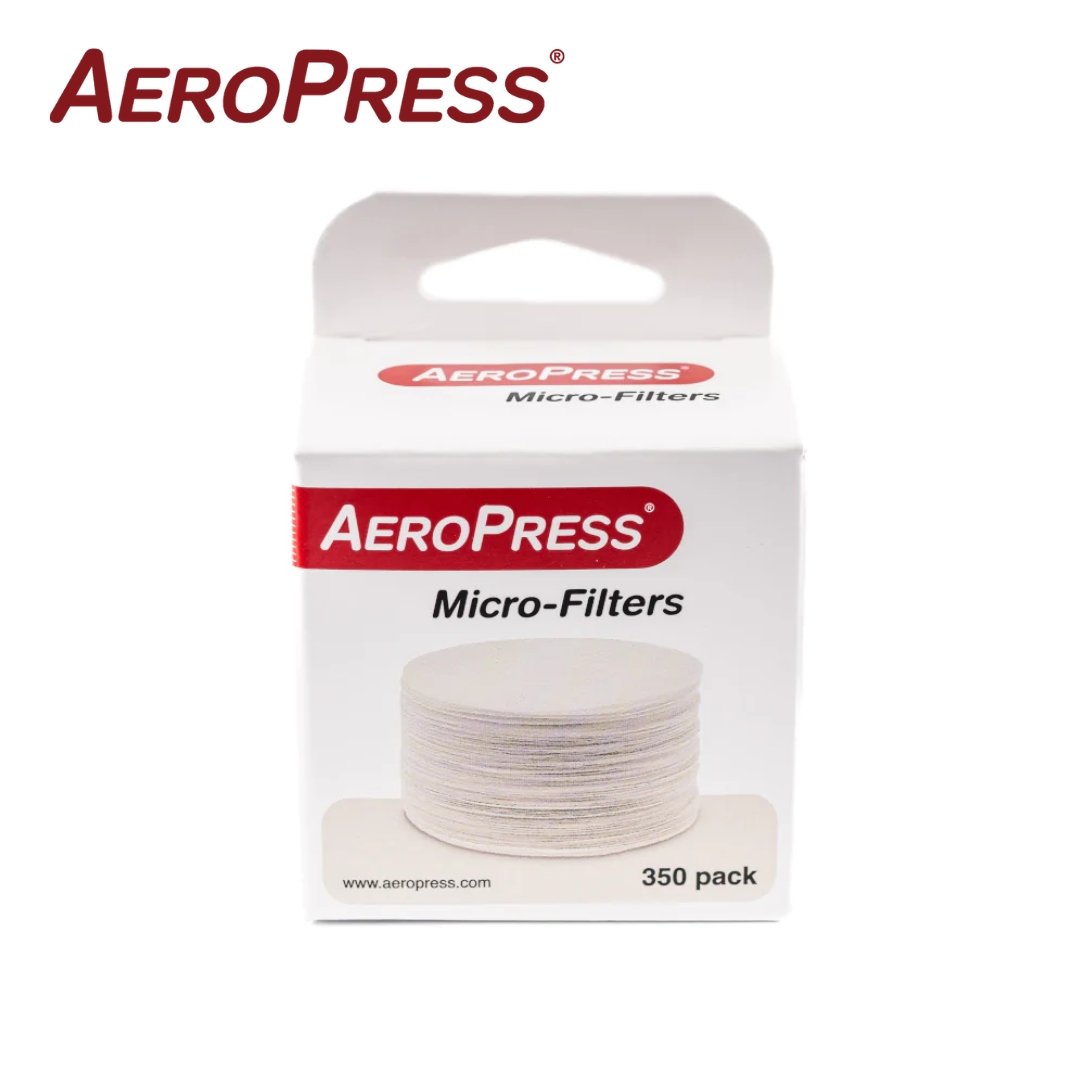 AeroPress® Micro-Filters Replacement - 1 Pack (350 Pieces), Compatible with AeroPress Original and AeroPress Go - Watch&Puck