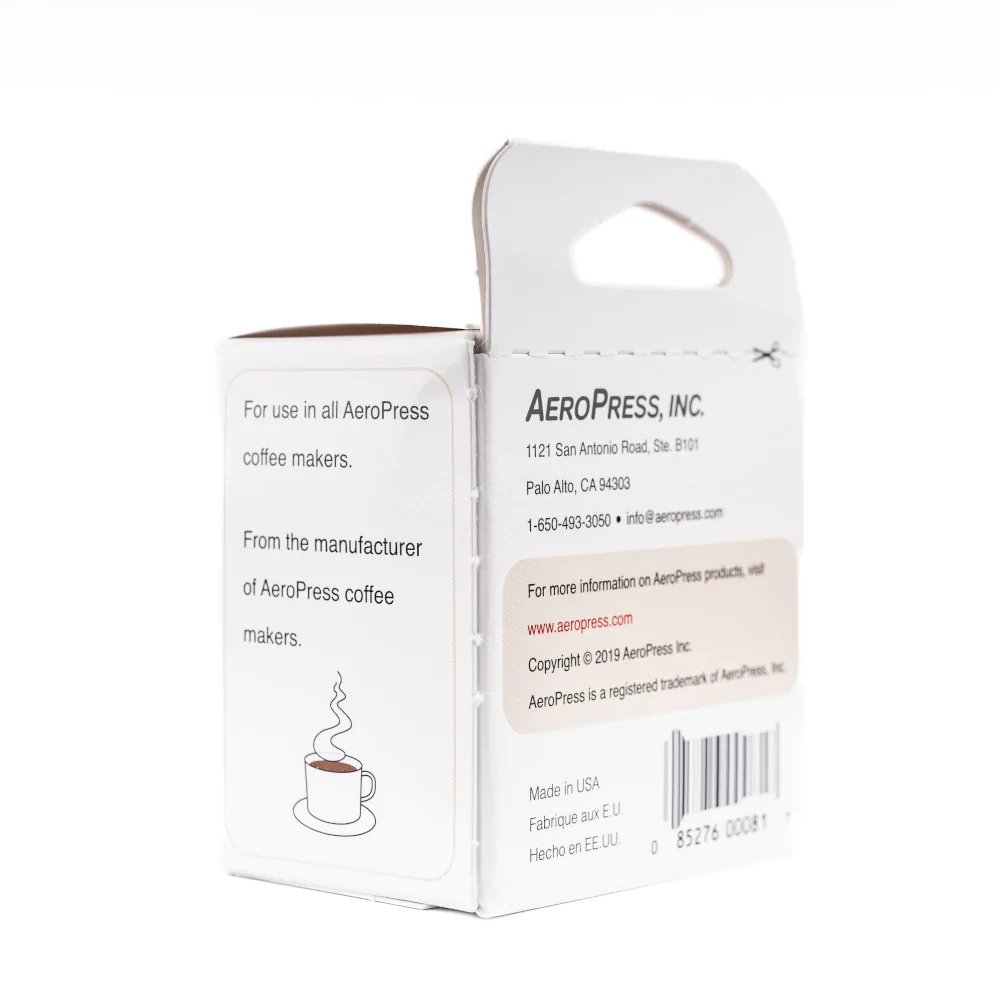 AeroPress® Micro-Filters Replacement - 1 Pack (350 Pieces), Compatible with AeroPress Original and AeroPress Go - Watch&Puck