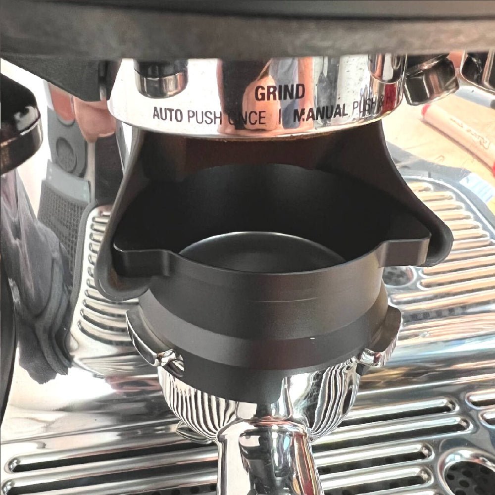 Breville 870/878/880 Dosing Ring Funnel 53mm 54mm for Coffee Grinder Powder Feeder Aluminium Espresso Machine - Watch&Puck