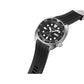 Crafter Blue Curved End Rubber Strap For Seiko Turtle (CB12) - Watch&Puck
