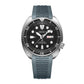 Crafter Blue Curved End Rubber Strap For Seiko Turtle (CB12) - Watch&Puck